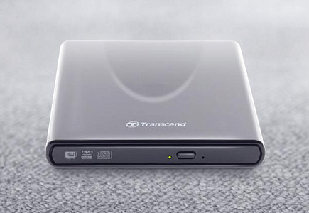 Ультратонкий портативный DVD-привод от Transcend